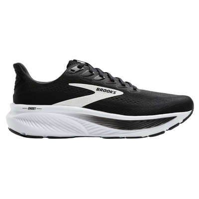 Brooks Ghost 17 Black/Grey/White Running Shoe (Men's) | Mar-Lou Shoes