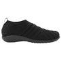 Naot Okahu Black/Silver Sparkle Knit Sneaker (Women's)
