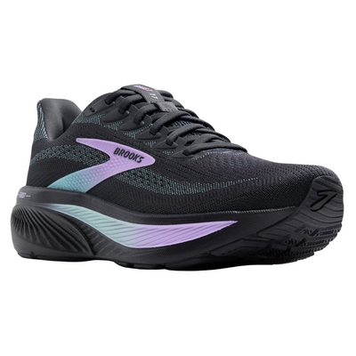 Brooks Ghost 17 Grey/Clearwater/Purple Running Shoe (Women's) | Mar-Lou Shoes