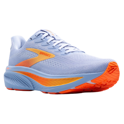 Brooks Ghost 17 Blue Heron/White/Orange Running Shoe (Women's) | Mar-Lou Shoes