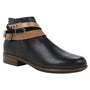 Naot Sumatra Jet Black/Brown Leather Boot (Women's)