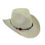Jeanne Simmons Accessories Cowboy Braid Cream Hat (Women's)