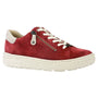 Hartjes Phil Lace-Up Red Suede Shoe (Women's)