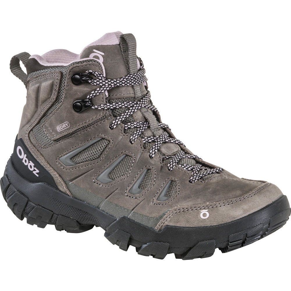 Oboz Sawtooth X Mid Charcoal Hiking Boots (Women's) | Mar-Lou Shoes