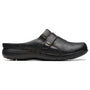 Clarks Un Loop Ease Black Leather Clog (Women's)