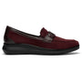 Clarks Lynell Bay Wine Leather Shoe (Women's)