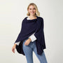 Coco+Carmen Kiara Pull Thru Navy Wrap (Women's)
