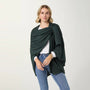 Coco+Carmen Kiara Pull Thru Deep Green Wrap (Women's)