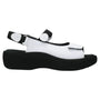 Wolky Jewel White Leather Sandal (Women's)