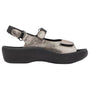 Wolky Jewel Metal Shimmer Leather Sandal (Women's)