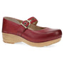 Dansko XP 2.0 Mary Jane Red Leather Clog (Women's)