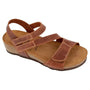 Sabatini Sofia Crazy Orange/Camel Sandal (Women's)