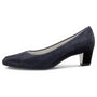 Ara Kelly Navy Puntikid Leather Pump (Women's)