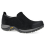 Dansko Pippy Black Waterproof Burnished Suede Sneaker (Women's)