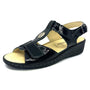 Belvida Portina Bertie Black Sandal (Women's)