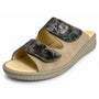 Belvida Portina Shoresh Taupe/Nuss Nubuck Sandal (Women's)