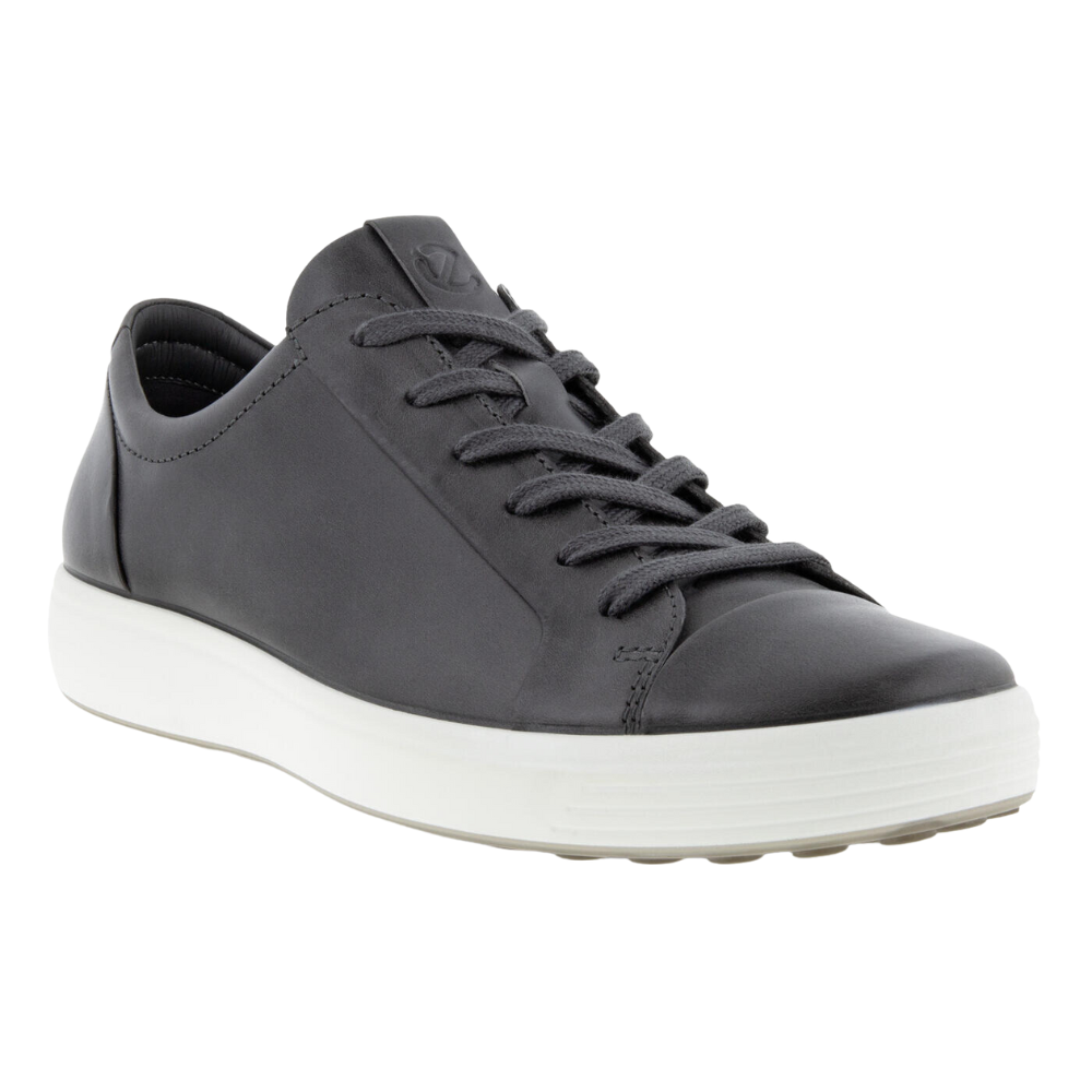 Ecco Soft 7 City Titanium Sneaker (Men's) | Mar-Lou Shoes