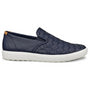 Ecco Soft 7 Woven Marine Leather Slip-On (Women's)