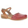 Dansko Rowan Red Leather Mary Jane (Women's)