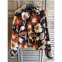 La Maison Zip-Up Sherpa-Style Looped Knit Choco Jacket (Women's)