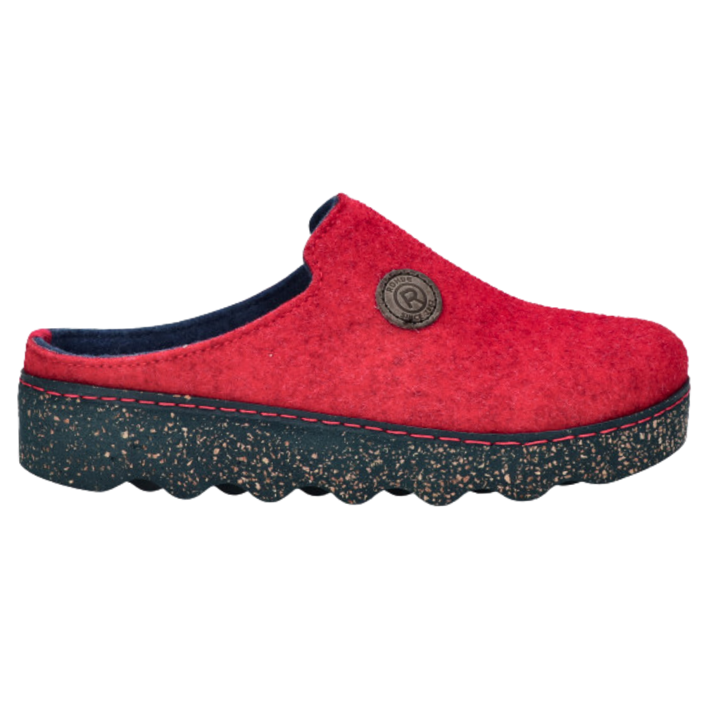 rohde germany shoes Rohde 6120 Foggia Circle Cherry Slipper (Women's) MarLou Shoes – MarLou Shoes®