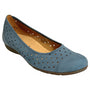 Gabor Ballet Perf Light Blue Flat (Women's)