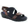 Wolky Electra Cognac Vegi Leather Strappy Sandal (Women's)