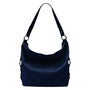 ili New York Classic Navy Leather Large Hobo Bag (Women's)