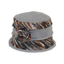Jeanne Simmons Accessories Bucket Fleece Grey Hat (Women's)