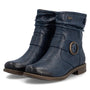 Rieker Ornella 57 Ocean Leather Boot (Women's)