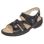 Finn Comfort Gomera-S Black Plisseelight Sandal (Women's)
