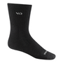 Wide Open Socks Solid Midweight Micro Crew Black (Men's)