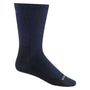 Wide Open Socks Solid Lightweight Crew Navy (Men's)