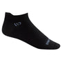 Wide Open Socks Solid Lightweight Ankle Black (Women's)