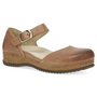 Dansko Mae Tan Burnished Suede Mary Jane (Women's)