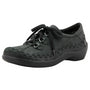 Ziera Allsorts Black Trooper Nubuck Shoe (Women's)