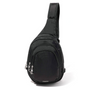Baggallini Securtex Anti-Theft Multi Zip Black Sling (Women's)