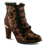 L'artiste By Spring Step Boldaslove Bronze Multi Leather Bootie (Women's)