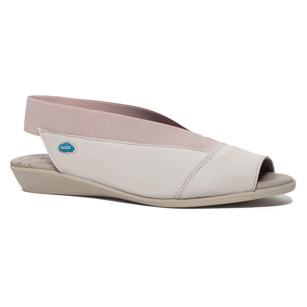 Cloud Footwear Caliber Pearl Nappa Slingback Sandal (Women's) | Mar-Lou Shoes