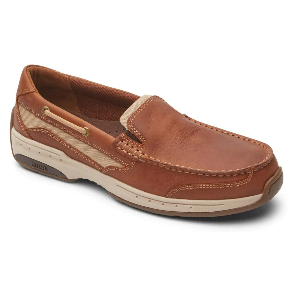 Dunham Captain Venetian Tan Leather Boat Shoe (Men's) | Mar-Lou Shoes