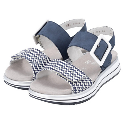 Remonte Jocelyn D1J53 Jeans Leather Sandal (Women's) | Mar-Lou Shoes