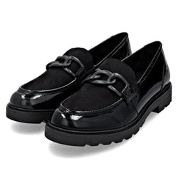 Remonte Anuschka 01 Black Leather Loafer (Women's) | Mar-Lou Shoes