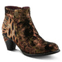 L'artiste By Spring Step Dessalyn Bronze Multi Leather Bootie (Women's)