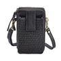 Milo Ella Black Leather Crossbody Bag (Women's)