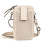 Milo Ella Ivory Leather Crossbody Bag (Women's)