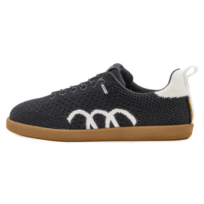 Woolloomooloo Engadine Jet Merino Wool Sneaker (Unisex) | Mar-Lou Shoes