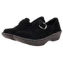 Alegria Fynn Black Suede Shoe (Women's)