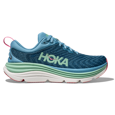 Hoka Gaviota 5 Alpine Blue/Jadeite Running Shoe (Women's) | Mar-Lou Shoes