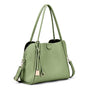 Mellow World Sandi 3 Compartment Pastel Green Satchel (Women's)