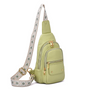Mellow World Arden Two Compartment Citron Sling Bag (Women's)